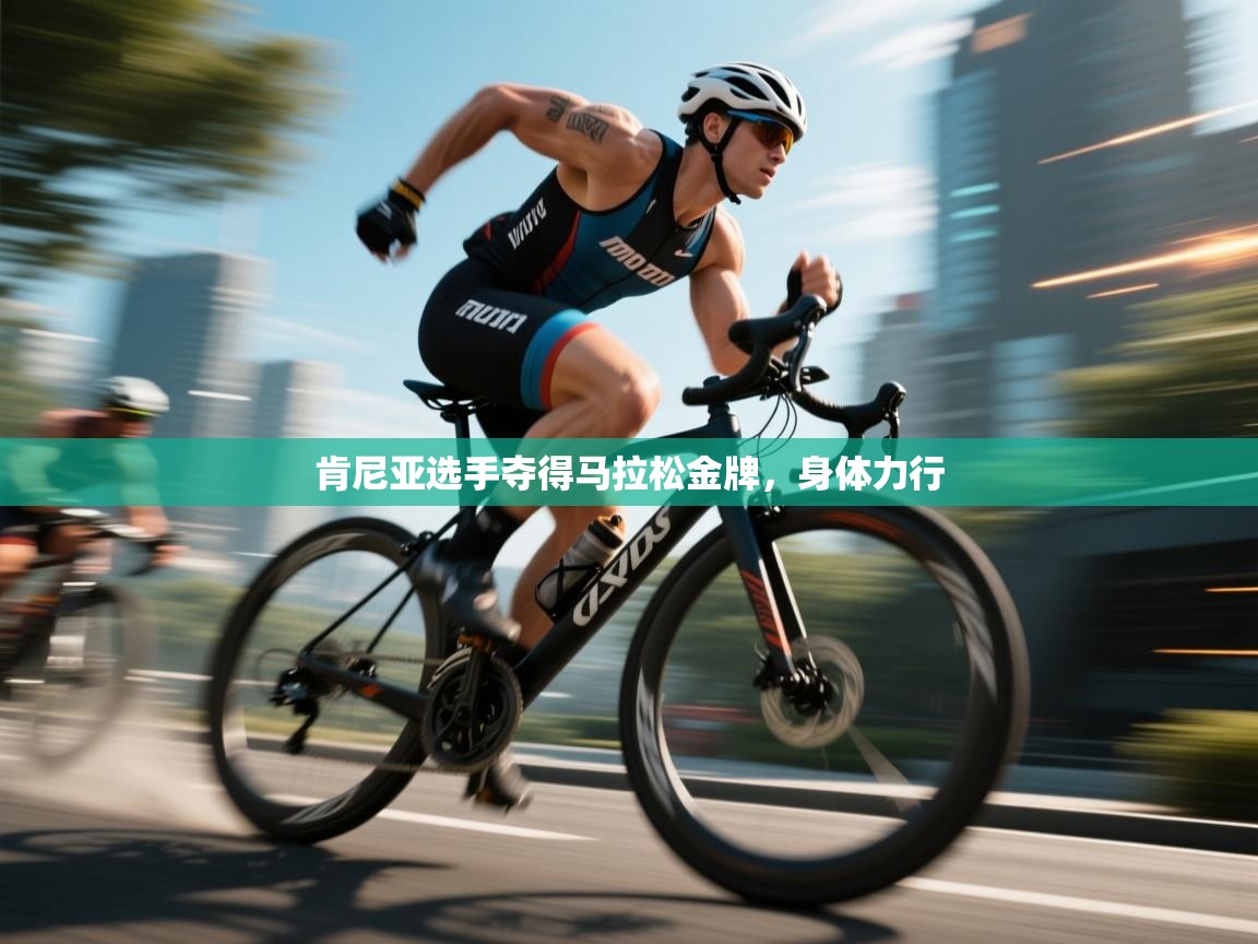 肯尼亚选手夺得马拉松金牌，身体力行  第2张